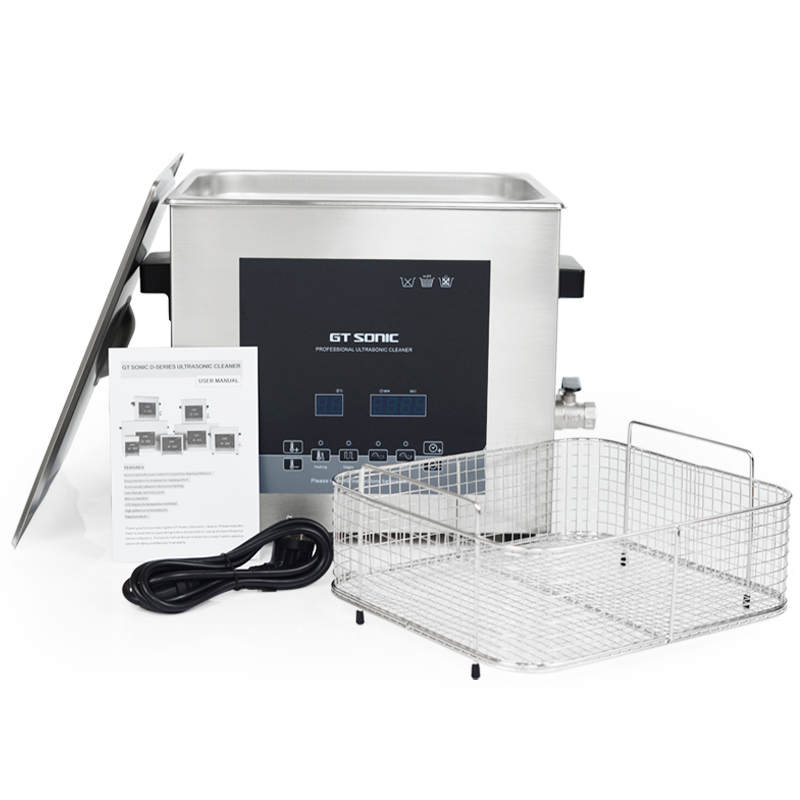 Ultrasonic Cleaner With Drain Valve Valve - Digitaler Ultraschallreiniger Automatischer Make-up-Pinsel-Reiniger Ultraschallreiniger 13L