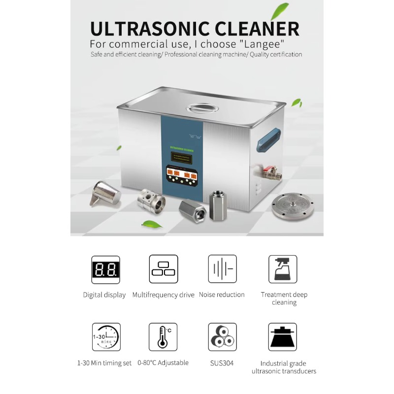 OEM-unterstützter 40/80/120KHz – Ultrasonic Cleaner With Drain Valve Valve Bewertung und Preis
