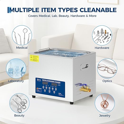 6-30L Kommerzieller Ultraschal – Industrial Ultrasonic Cleaner 30L Heater Bewertung und Preis