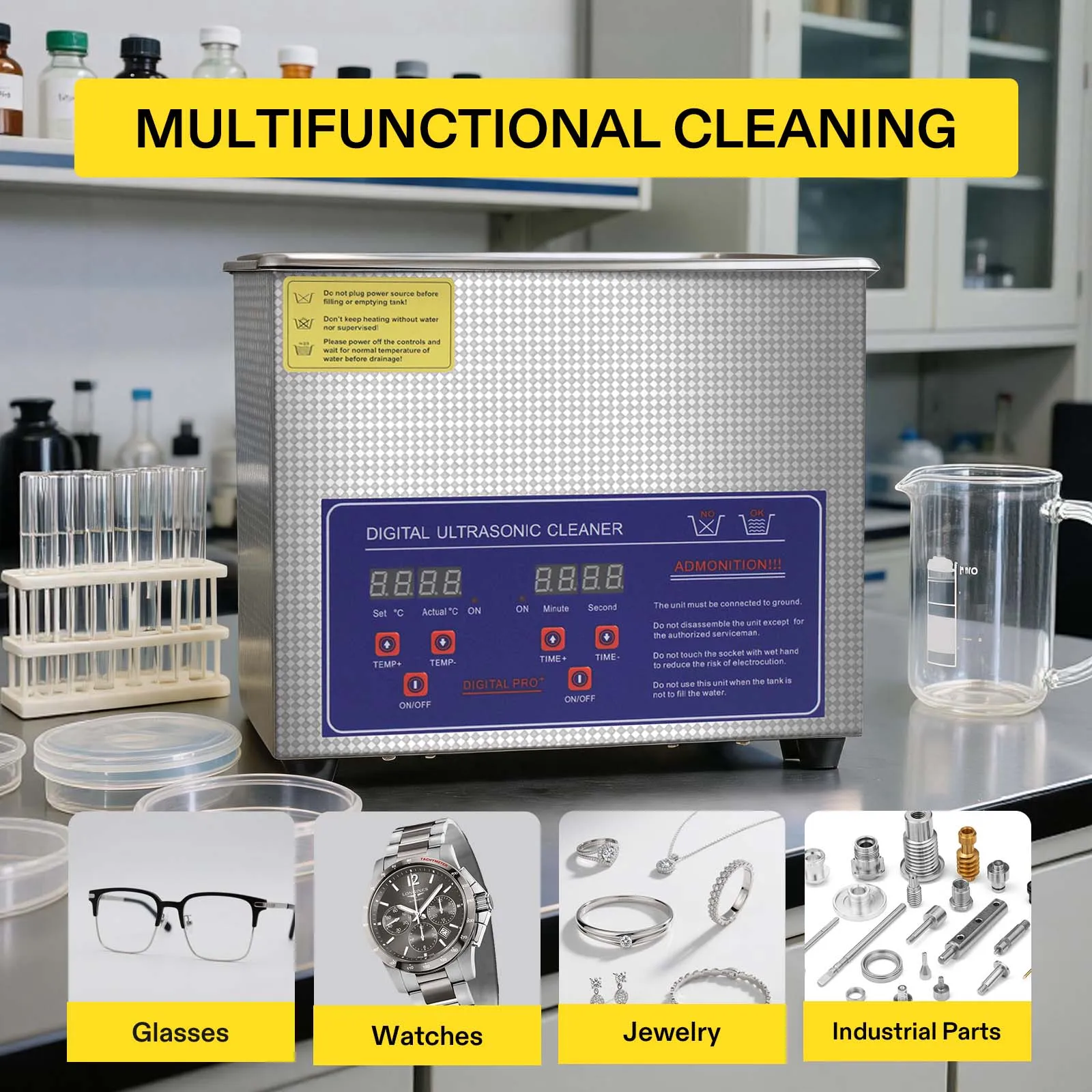 SIHAO Industrieller Ultraschal – Industrial Ultrasonic Cleaner 30L Heater Bewertung und Preis