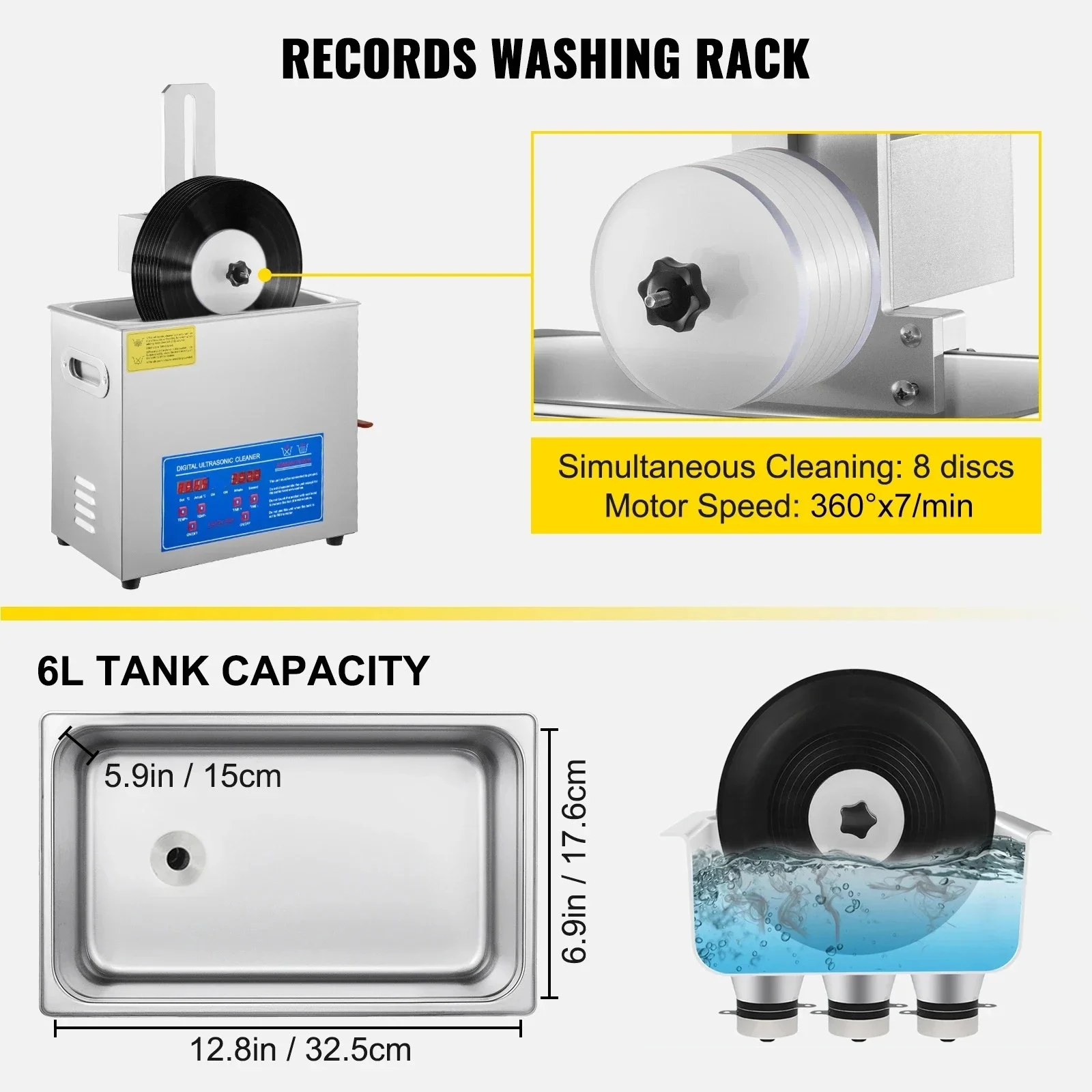 SIHAO Industrieller Ultraschal – Industrial Ultrasonic Cleaner 30L Heater Bewertung und Preis