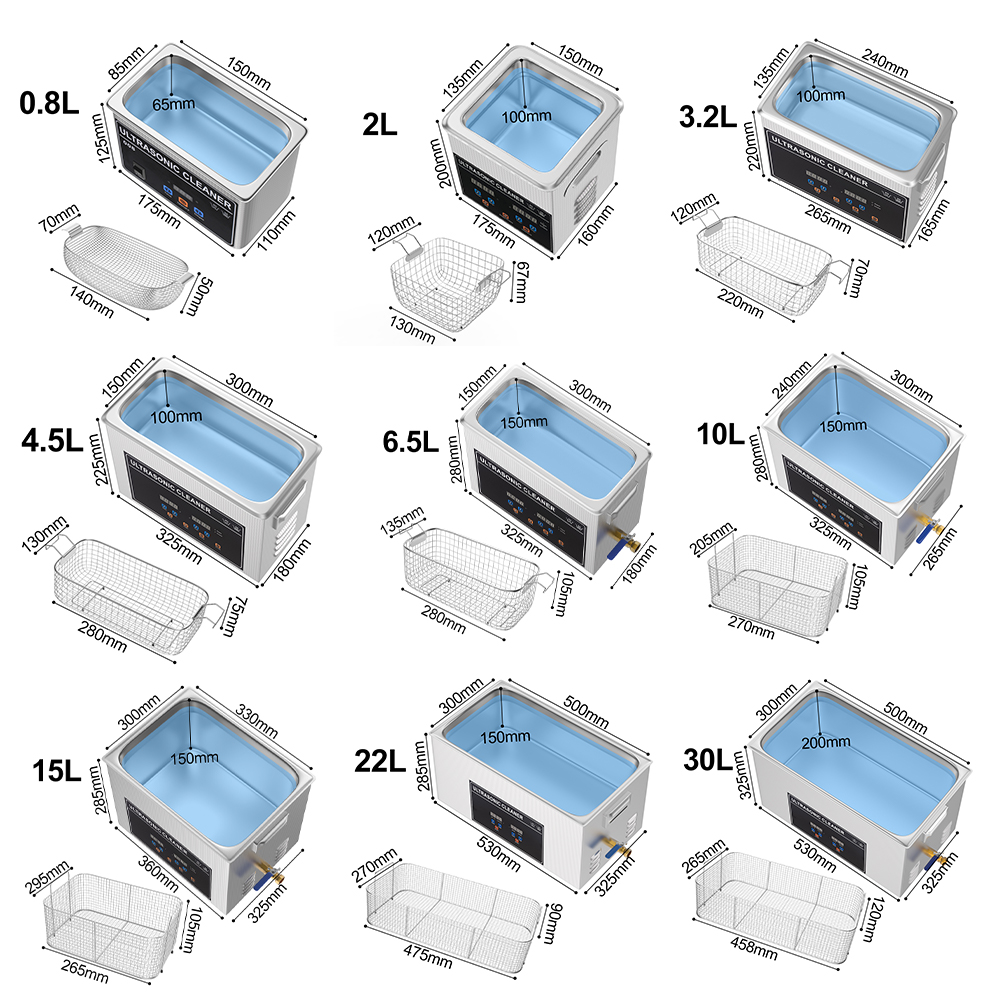 1L 3L 6L 10L 15L 30L Digitales – Ultrasonic Cleaning Machine 10L Digital Bewertung und Preis